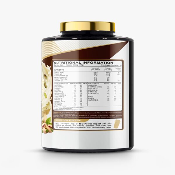 ISO Power Impact - Pista Kulfi (2Kg) - Image 2