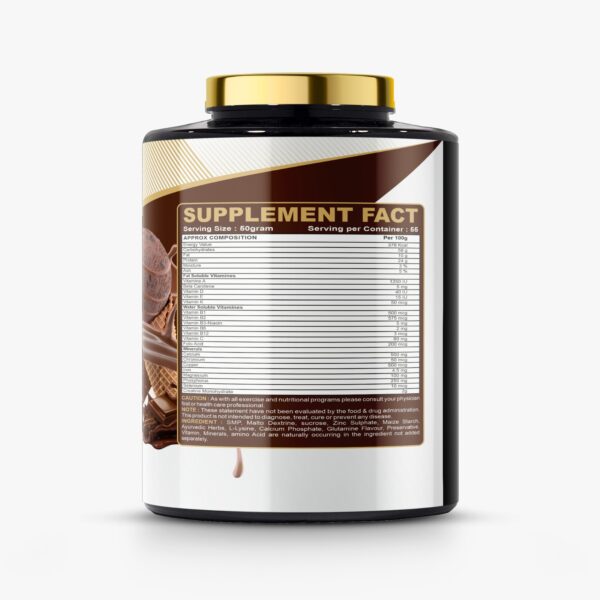 Mass Zone Muscle Gainer - Tripple Chocolate (2.75 Kg) - Image 3
