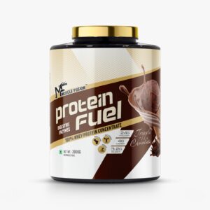 Muscle Fusion  Fuel Whey Protein Concentrate (Chocolate, 2kg).