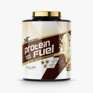 Muscle Fusion Protein Fuel Whey Protein Concentrate (Pista Kulfi Flavor) – 2kg